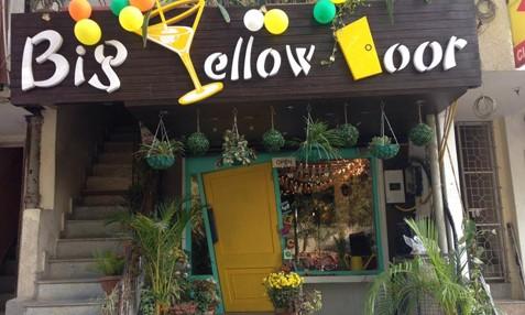 The Big Yellow Door with its unique theme in Delhi