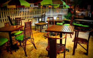 The beautiful ambience of Tea Pea Cafe.