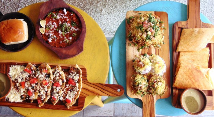 Cutlery of Bombay Brunch Restaurant in India