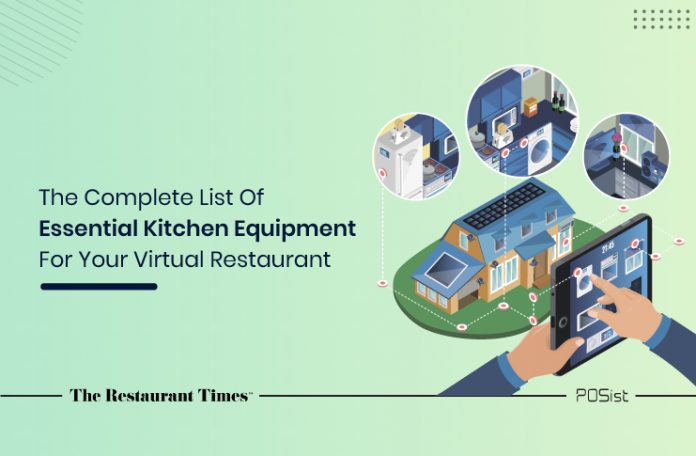 Kitchen Equipment List for Cloud Kitchens