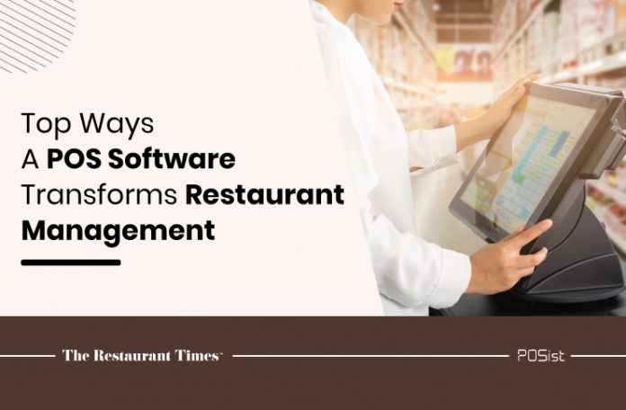 POS software for restaurant management
